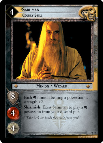 Saruman, Coldly Still